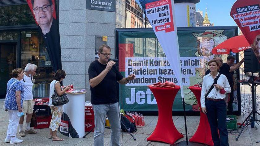 Sören Pellmann und Katja Kipping