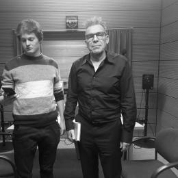 Tom Kummer mit Redakteur Anton Kästner