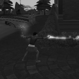 Die Sims können in magischen Duellen gegeneinander antreten.