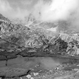 Bergsee in den Pyrenäen