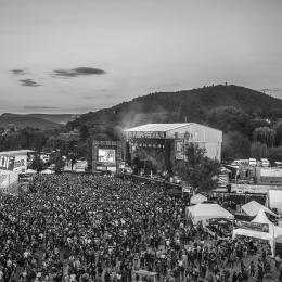 Die Hauptbühne des Open Flair Festivals