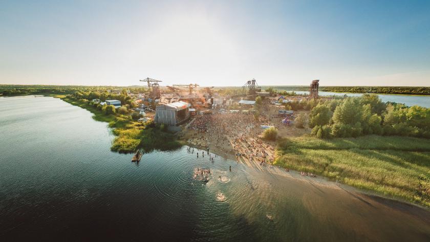 Vom 13. bis 15. Juli öffnete Ferropolis wieder seine Tore fürs Melt! Festival.