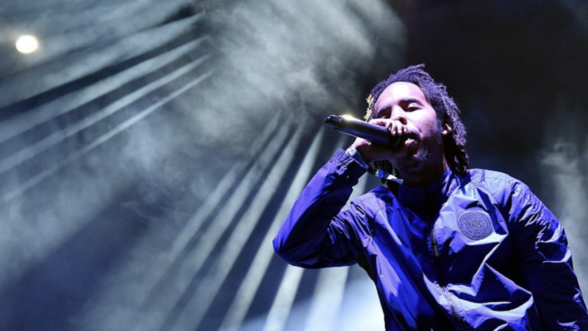 Earl Sweatshirt auf der Bühne