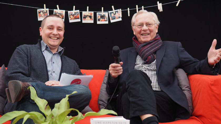 Thomas Tasler und Uwe-Karsten Heye