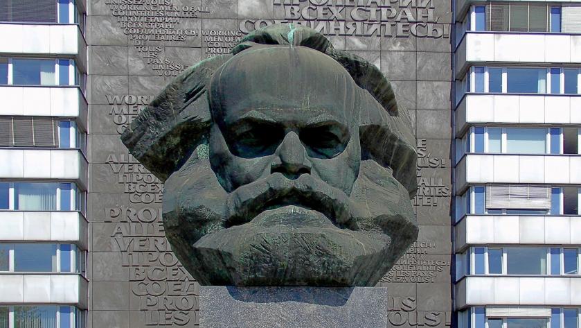 Karl Marx Denkmal in Chemnitz