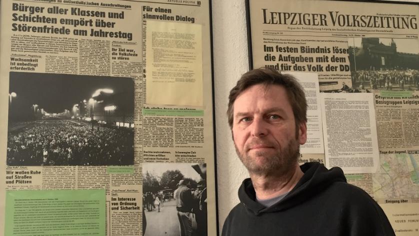 Achim Beyer gibt die Dokumentation für das Bürgerarchiv heraus.