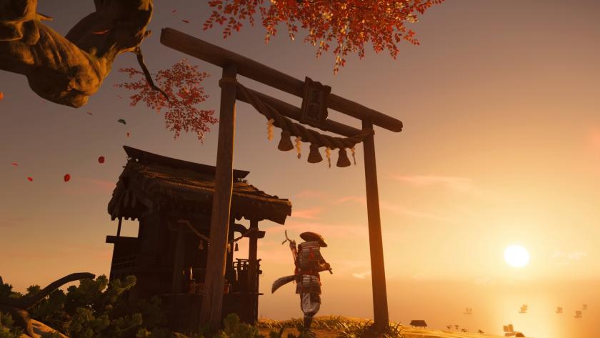 Samurai- Sonnenuntergang