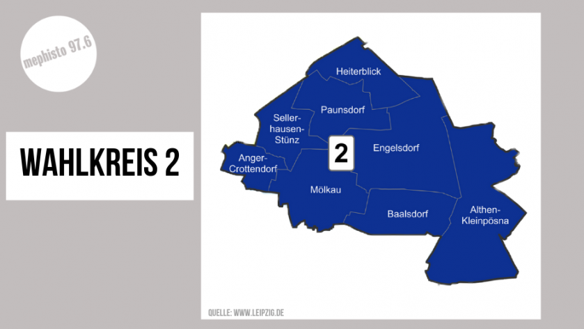 Stadtratswahl Leipzig 2019 - Wahlkreis 2