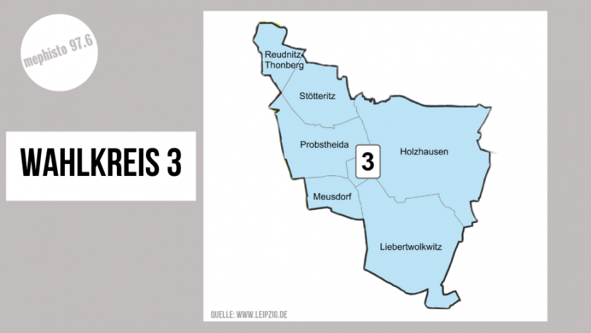 Stadtratswahl Leipzig 2019 - Wahlkreis 3