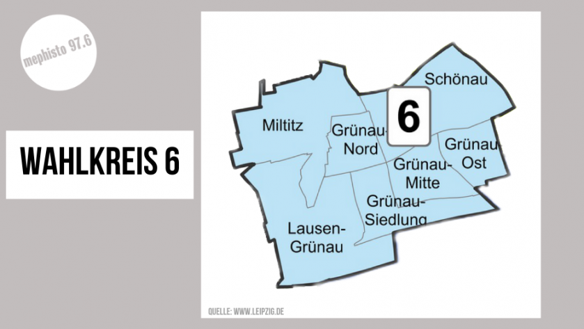 Stadtratswahl Leipzig 2019 - Wahlkreis 6